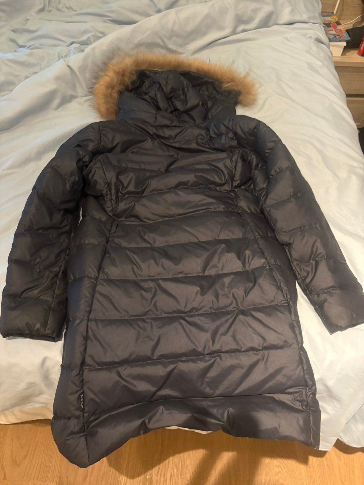 Moncler jas met échte bontkraag, Kleding | Dames, Ophalen, Zo goed als nieuw