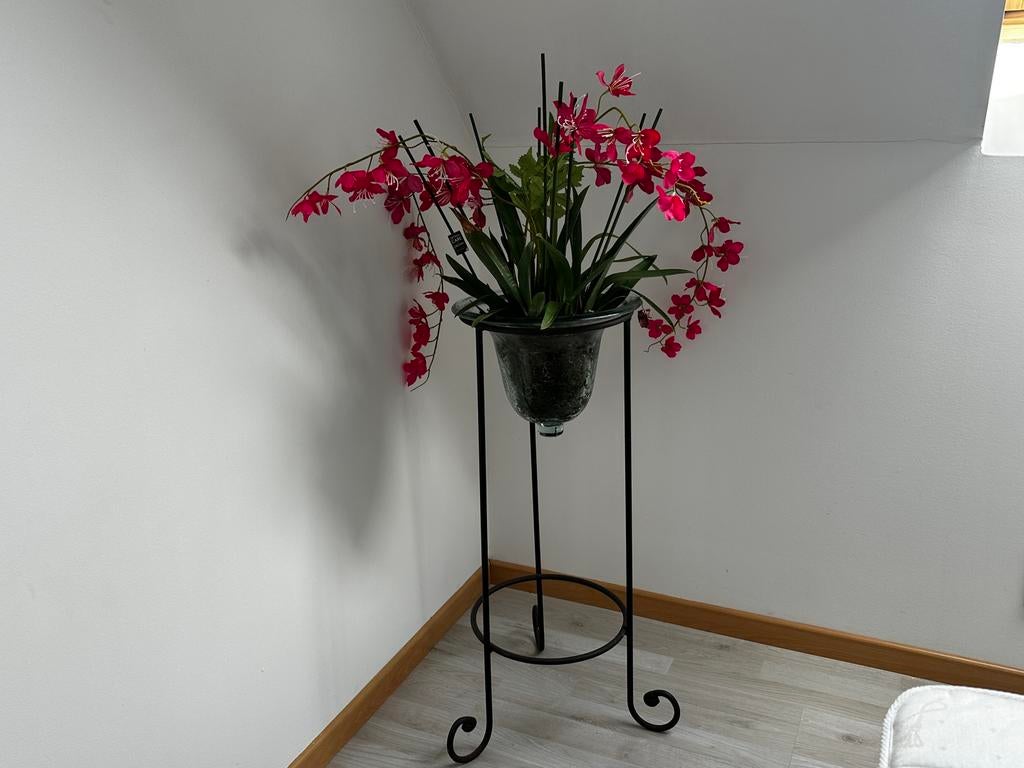 Planten staanders vintage, Ophalen, Zo goed als nieuw, Binnen, Metaal