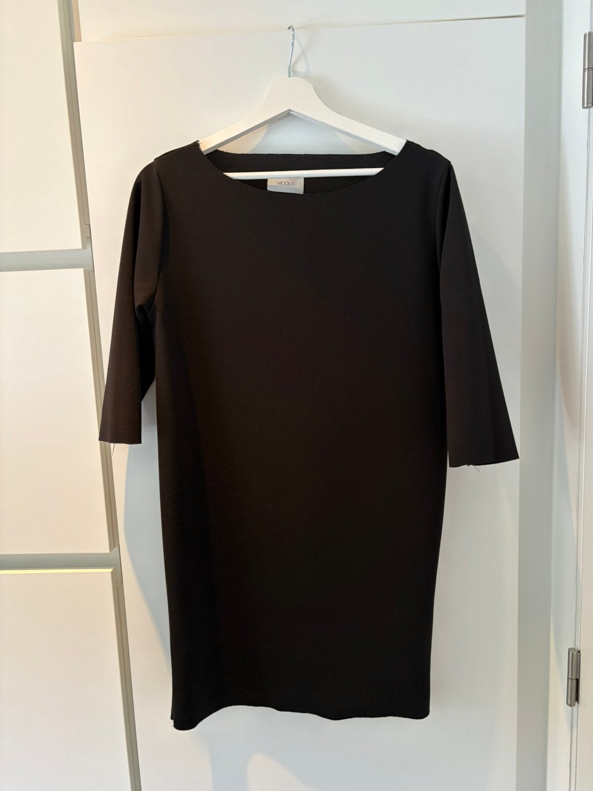 Vicolo zwart shiftjurkje / little black dress – maat S, Ophalen, Zwart, Zo goed als nieuw, Maat 36 (S)