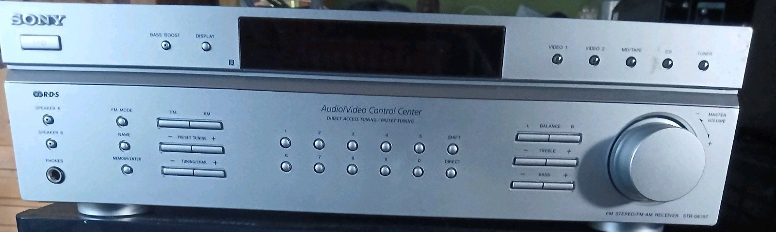 Sony STR-DE197 Stereo Receiver (2 x 100W) – In zeer nette st, TV, Hi-fi & Vidéo, Amplificateurs & Ampli-syntoniseurs, Enlèvement