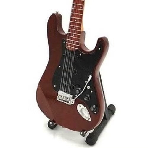 Miniatuurreplica Fender Stratocaster gitaar - Chris Rea, Musique & Instruments, Enlèvement ou Envoi, Neuf, Guitare acoustique