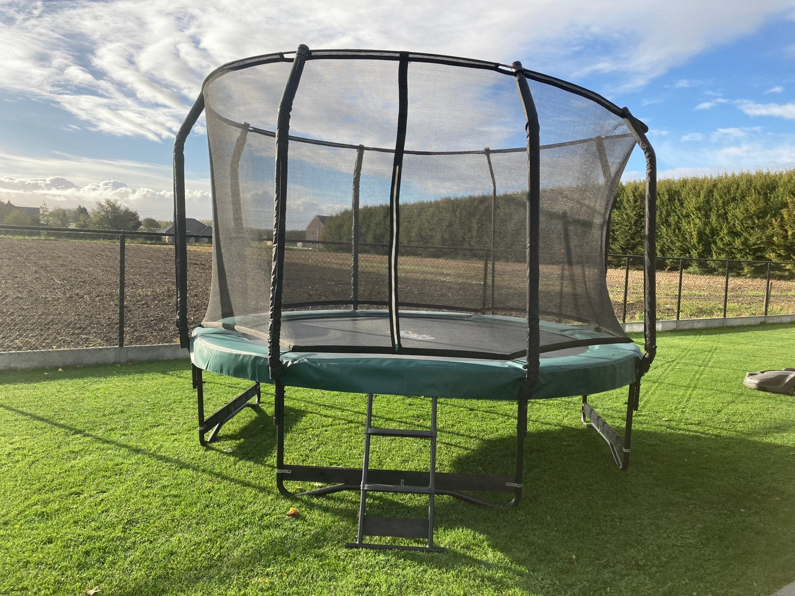 Salta trampoline 366 cm. Nieuwprijs 999 euro., Ophalen, Gebruikt