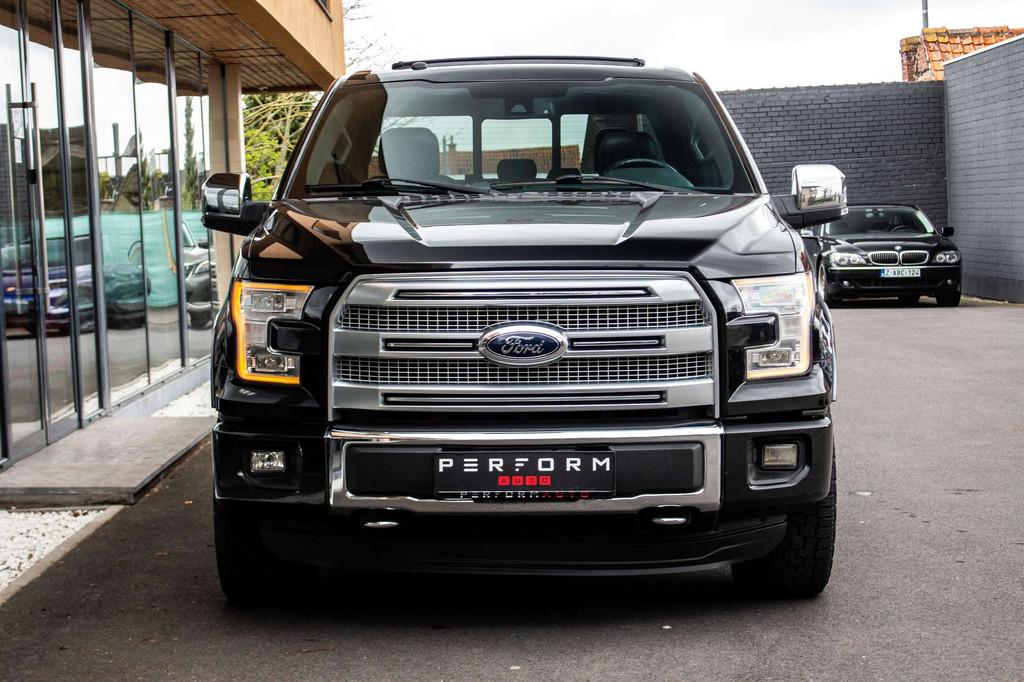 Ford F 150 3.5i PLATINUM *MASSAGE SEATS*KEYLESS*MEMORY*PANO*, Autos, Achat, Entreprise, Noir, 6 cylindres
