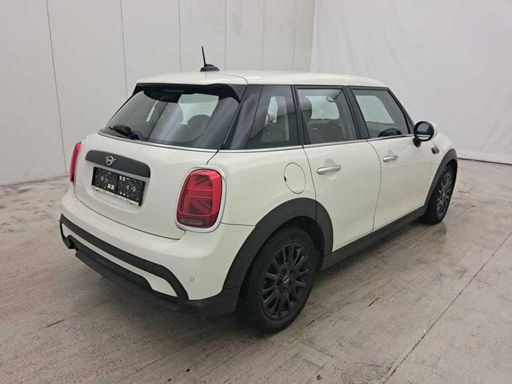 MINI Cooper One AUT + Lederen interieur + Navi + LED met sl, Auto's, Automaat, 75 kW, Wit, Bedrijf