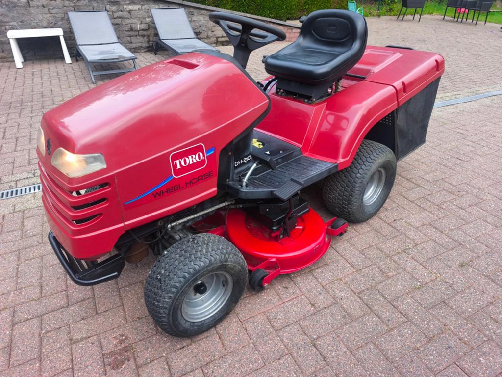 Tracteur tondeuse TORO DH210 19.5cv Hydrostatic Mulching, Enlèvement ou Envoi, Toro, Comme neuf, 90 à 120 cm