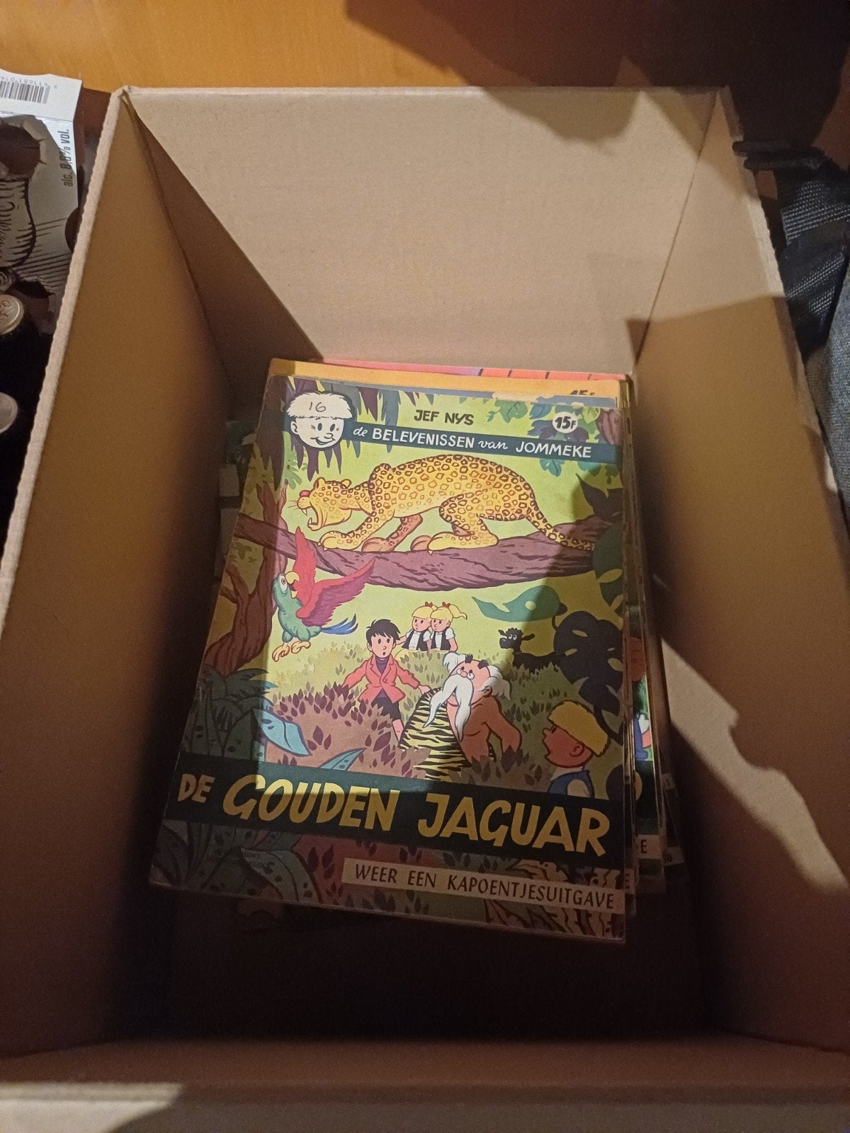 Doos vol Jommeke eerste druk, Boeken, Ophalen