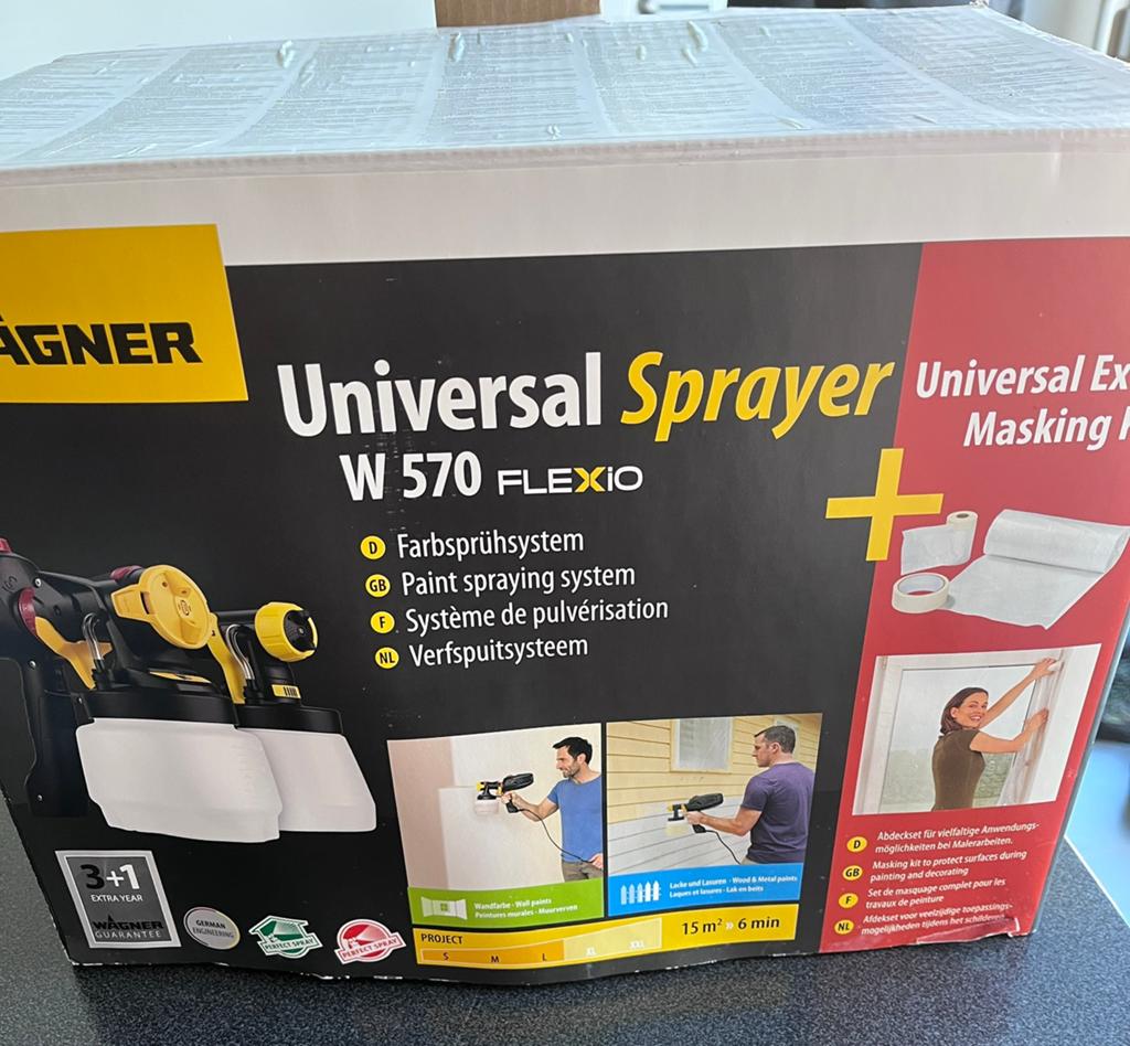 Wagner W570 Flexio, Enlèvement, Utilisé