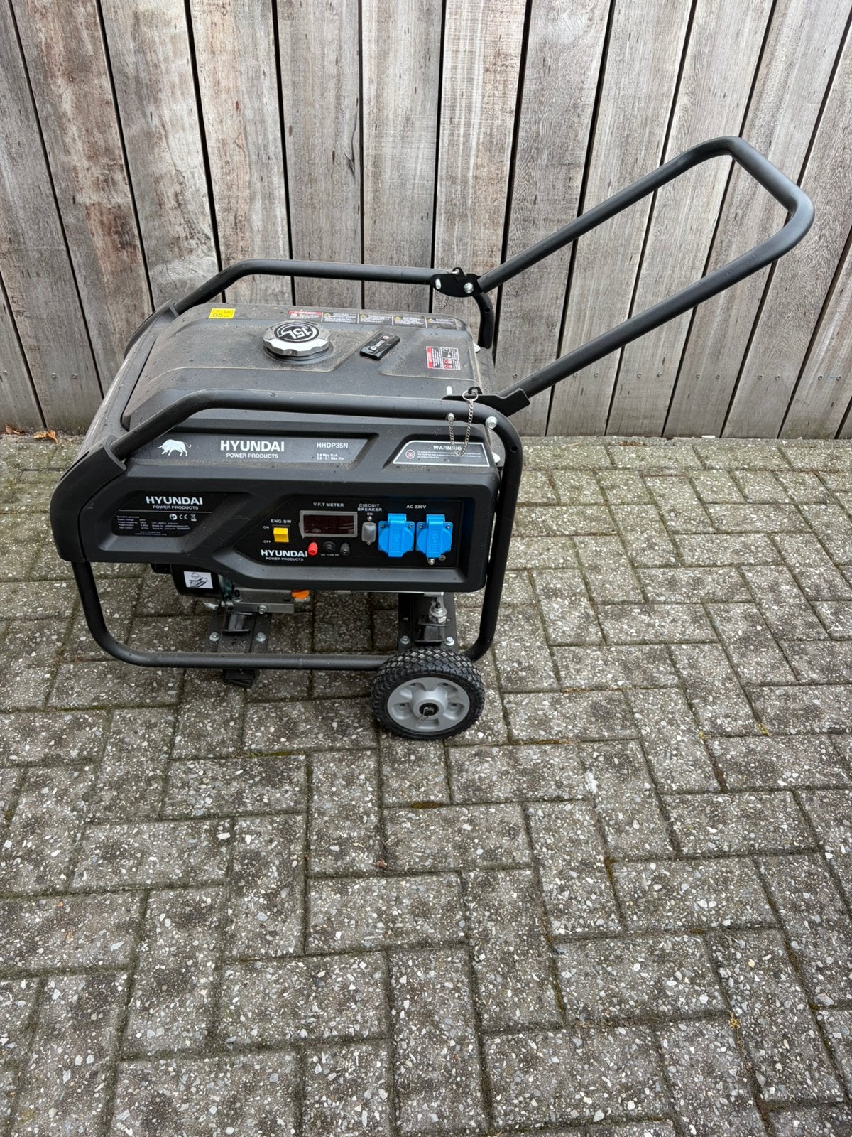 Hyundai generator HHDP35N, Doe-het-zelf en Bouw, Ophalen, Nieuw, Minder dan 5 kVA, Benzine