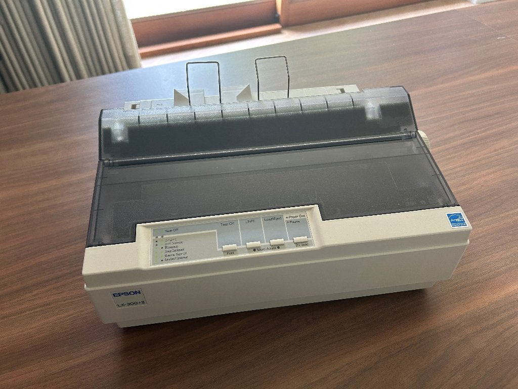 Matrixprinter Epson LX-300+II, Computers en Software, Printers, Ophalen, Zwart-en-wit printen, Gebruikt, Printer