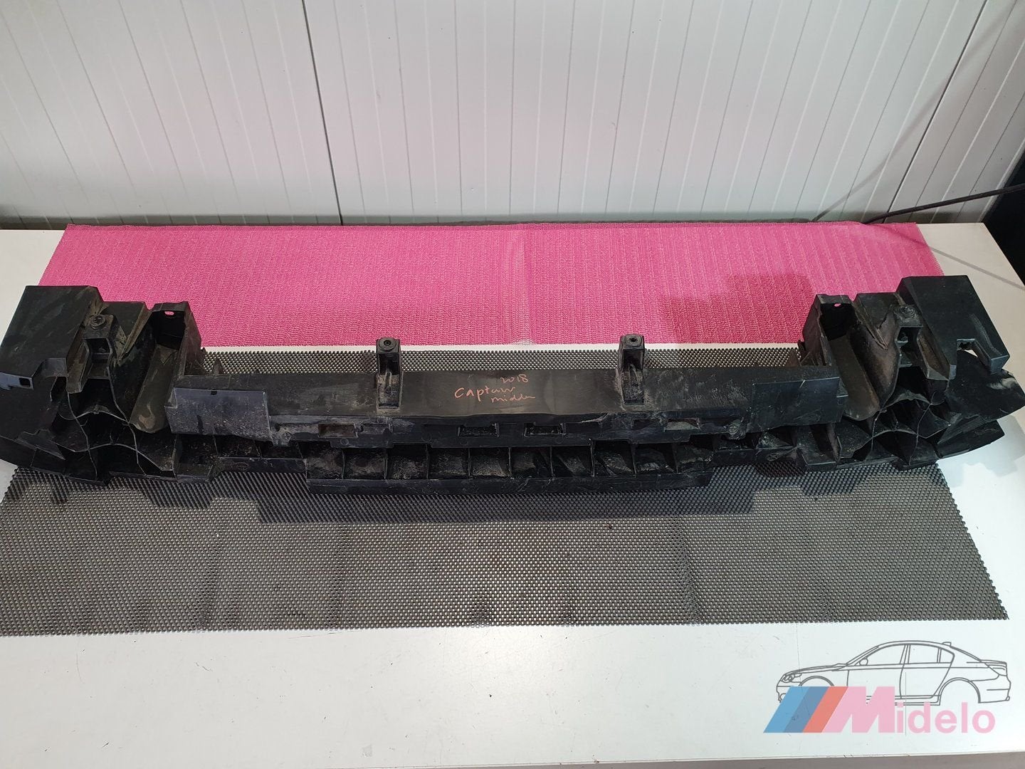 renault captur achter bumper balk 850904537 r, Renault, -, Origine de la pièce connue, Utilisé