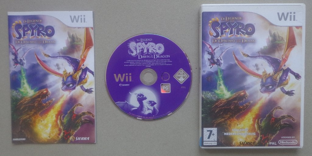 Spyro de Opkomst van een Draak voor de Nintendo Wii Compleet, Ophalen of Verzenden, Zo goed als nieuw