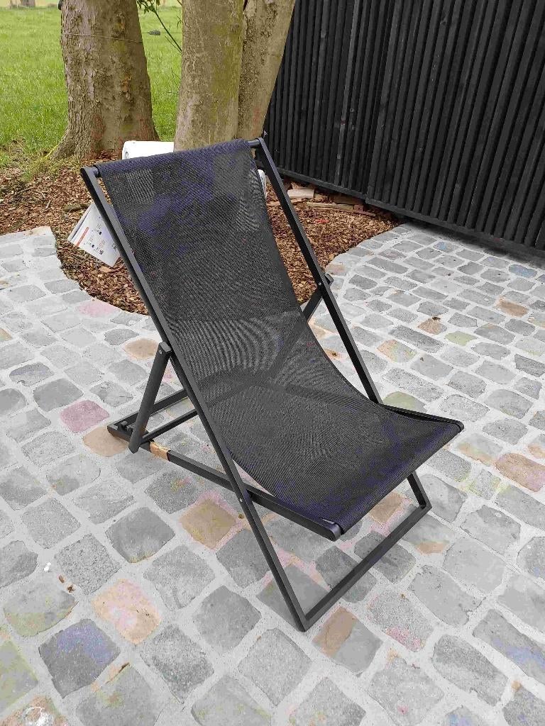 Ligstoel NIEUW, Tuin en Terras, Ligbedden, Ophalen, Nieuw, Aluminium