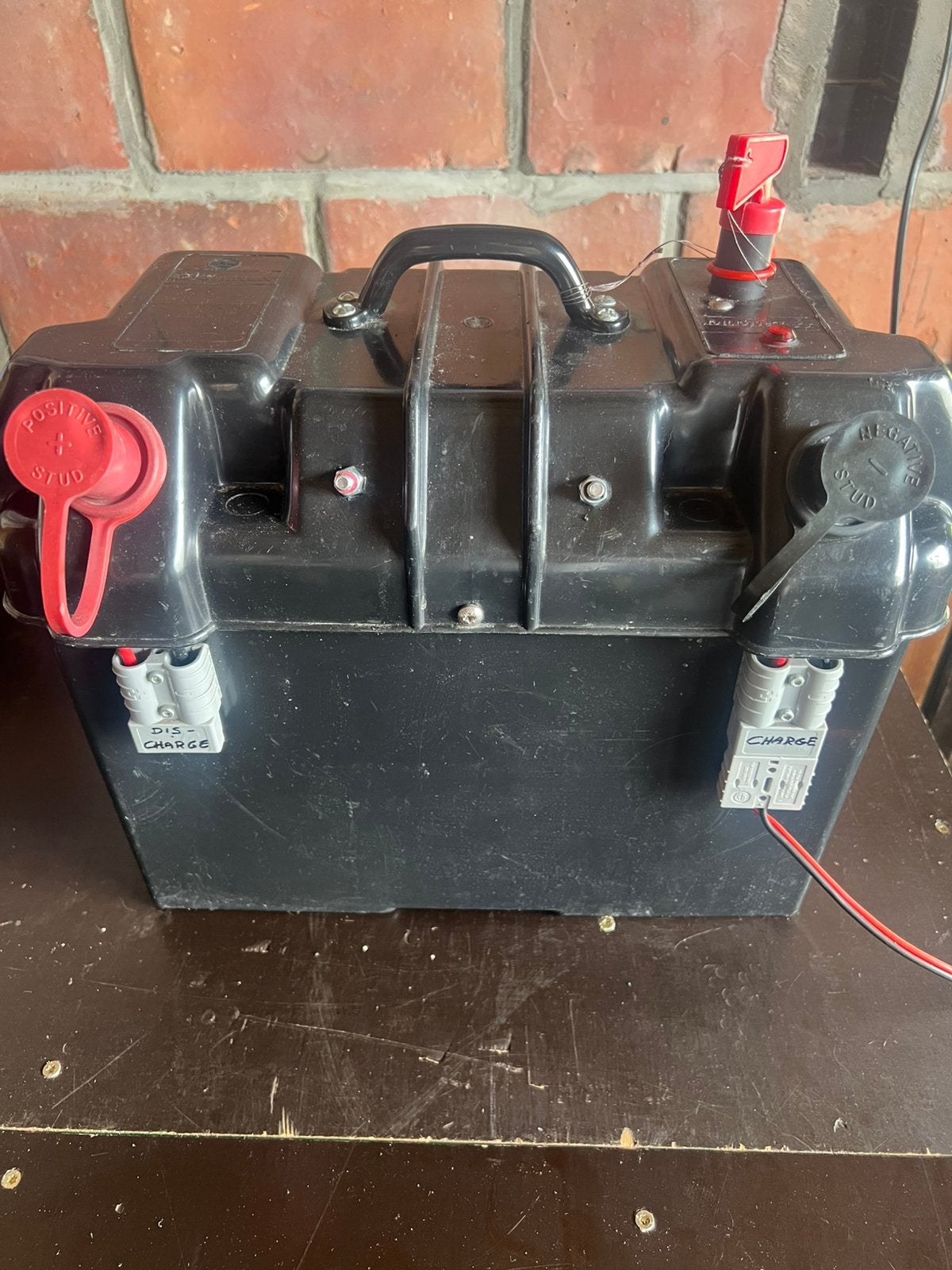 12V Outdoor lipo4 accu, Watersport en Boten, Hengelsport | Karpervissen, Zo goed als nieuw, Overige typen, Ophalen