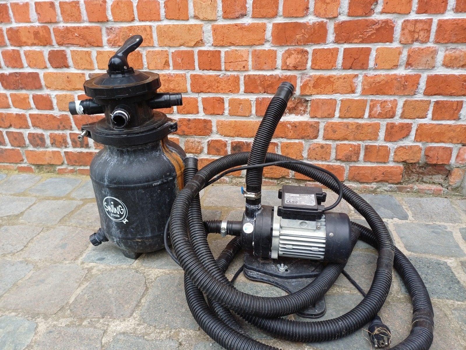 zandfilterpomp zwembad, Tuin en Terras, Ophalen