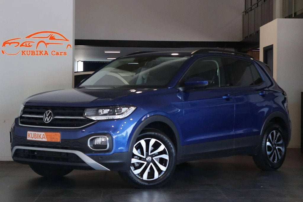 Volkswagen T-Cross T-Cross 1.0 TSI Active Carplay Camera ACC, Entreprise, 1290 kg, Noir, 5 portes