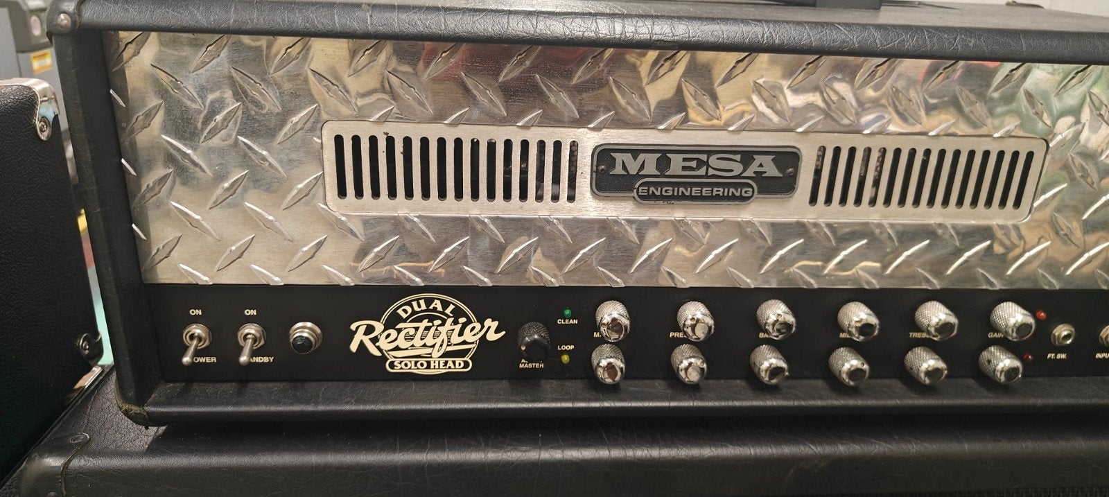 Mesa boogie dual rectifier Rev G, nieuwe buizen, flightcase, Musique & Instruments, Amplis | Basse & Guitare, Enlèvement