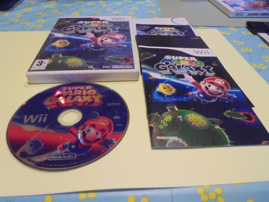 WII Super Mario Galaxy (CIB), 2 spelers, Verzenden, Gebruikt, Vanaf 3 jaar
