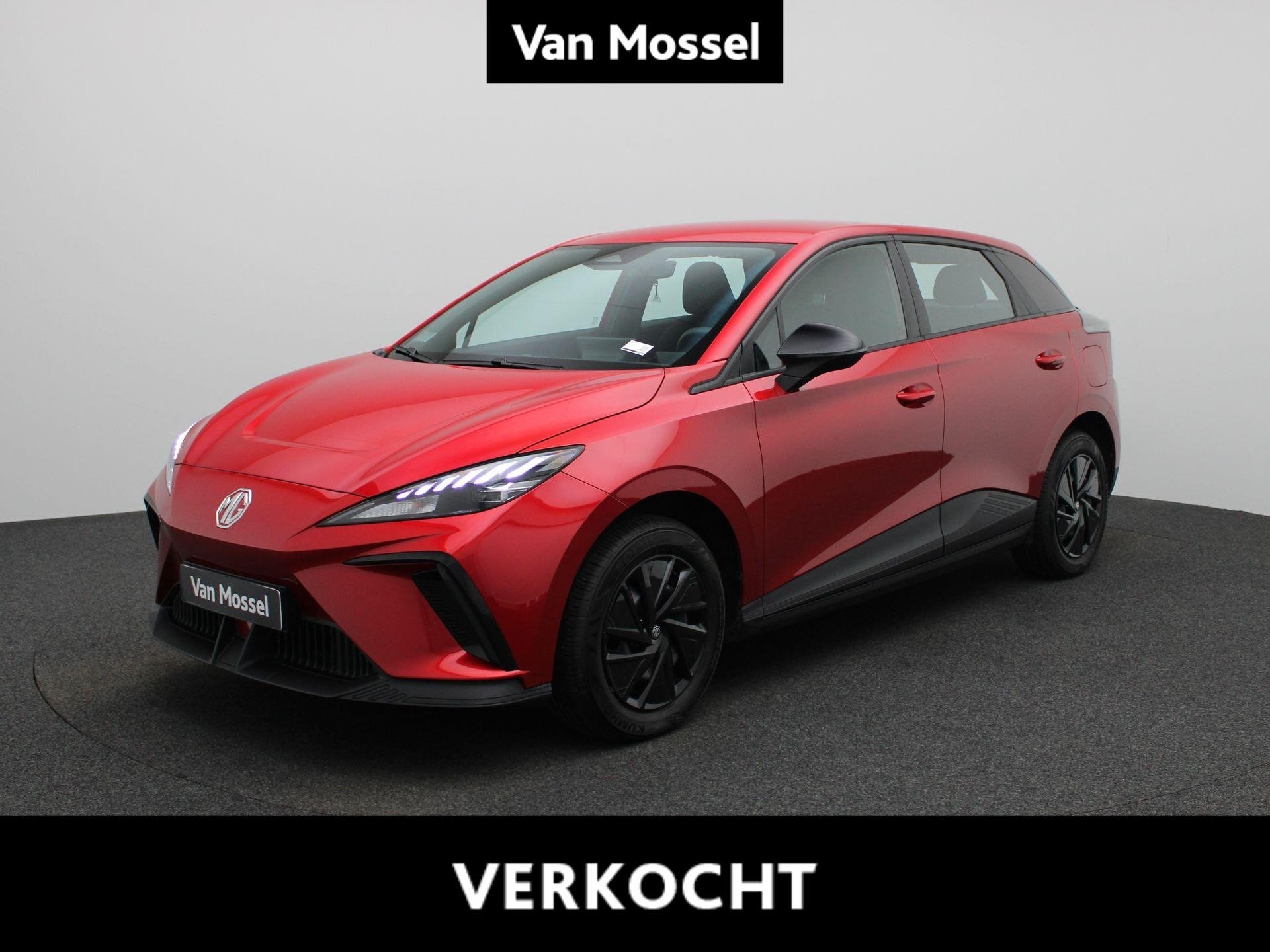 MG MG4 51 kWh Standard (automatique), Autos, Rouge, Entreprise, https://public.car-pass.be/vhr/98d5c347-6fc4-484b-b7dc-6ead20a0ef26