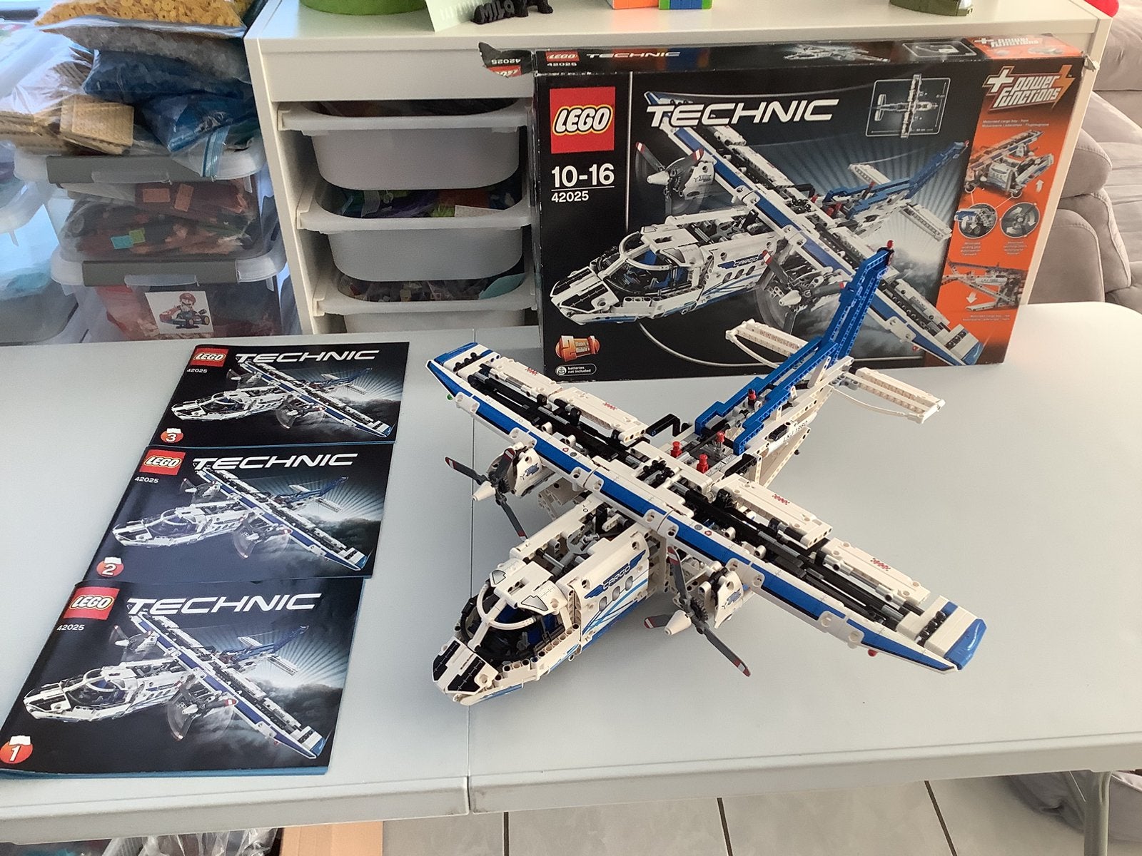Lego Cargo Plane set 42025, Kinderen en Baby's, Speelgoed | Duplo en Lego, Inclusief instructies, Lego, Ophalen of Verzenden, Zo goed als nieuw