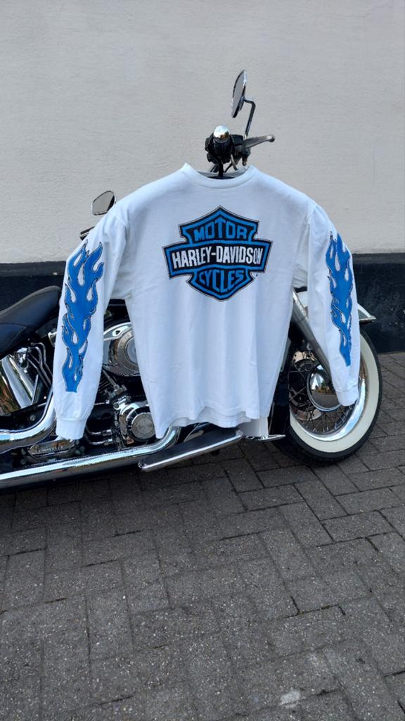 Harley-Davidson vintage Y2K shirt, Ophalen of Verzenden, Maat 56/58 (XL), Harley Davidson