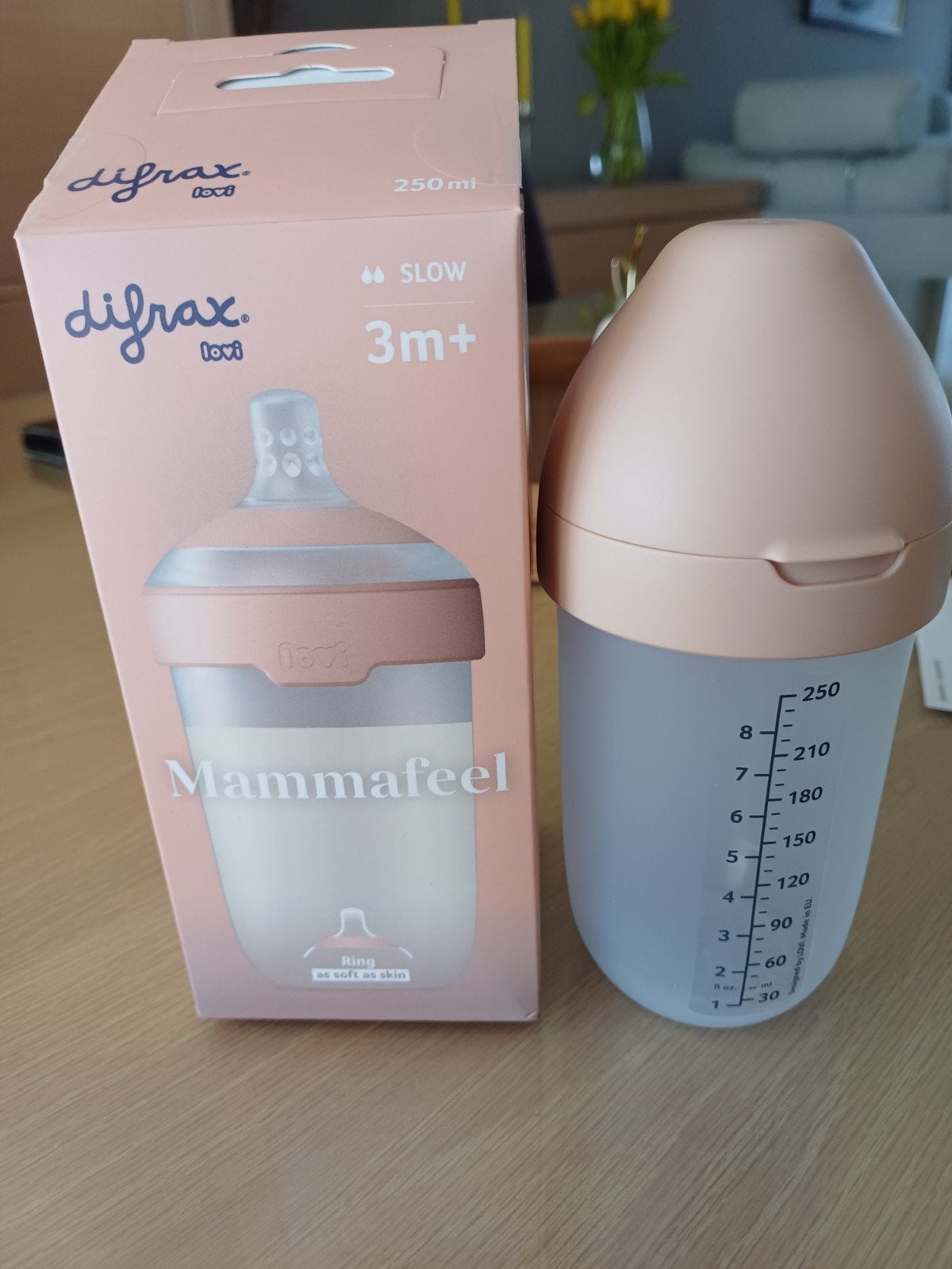 Difrax mamafeel fles nieuw, Ophalen of Verzenden, Nieuw