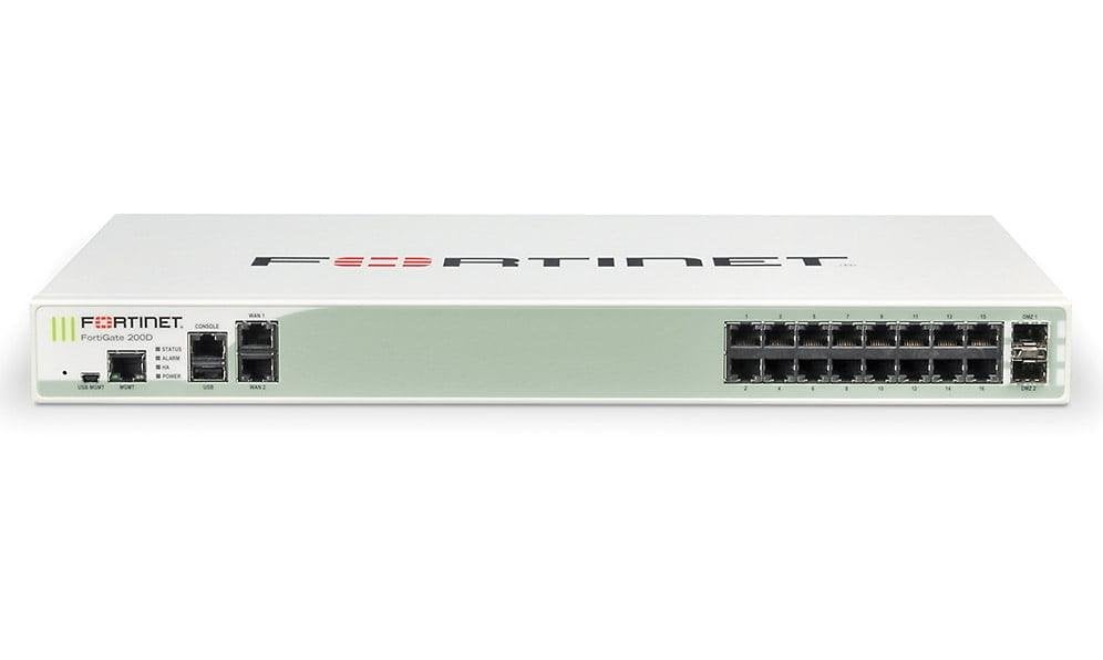 Fortinet FortiGate 200D firewall voor netwerklab, Enlèvement ou Envoi, Utilisé