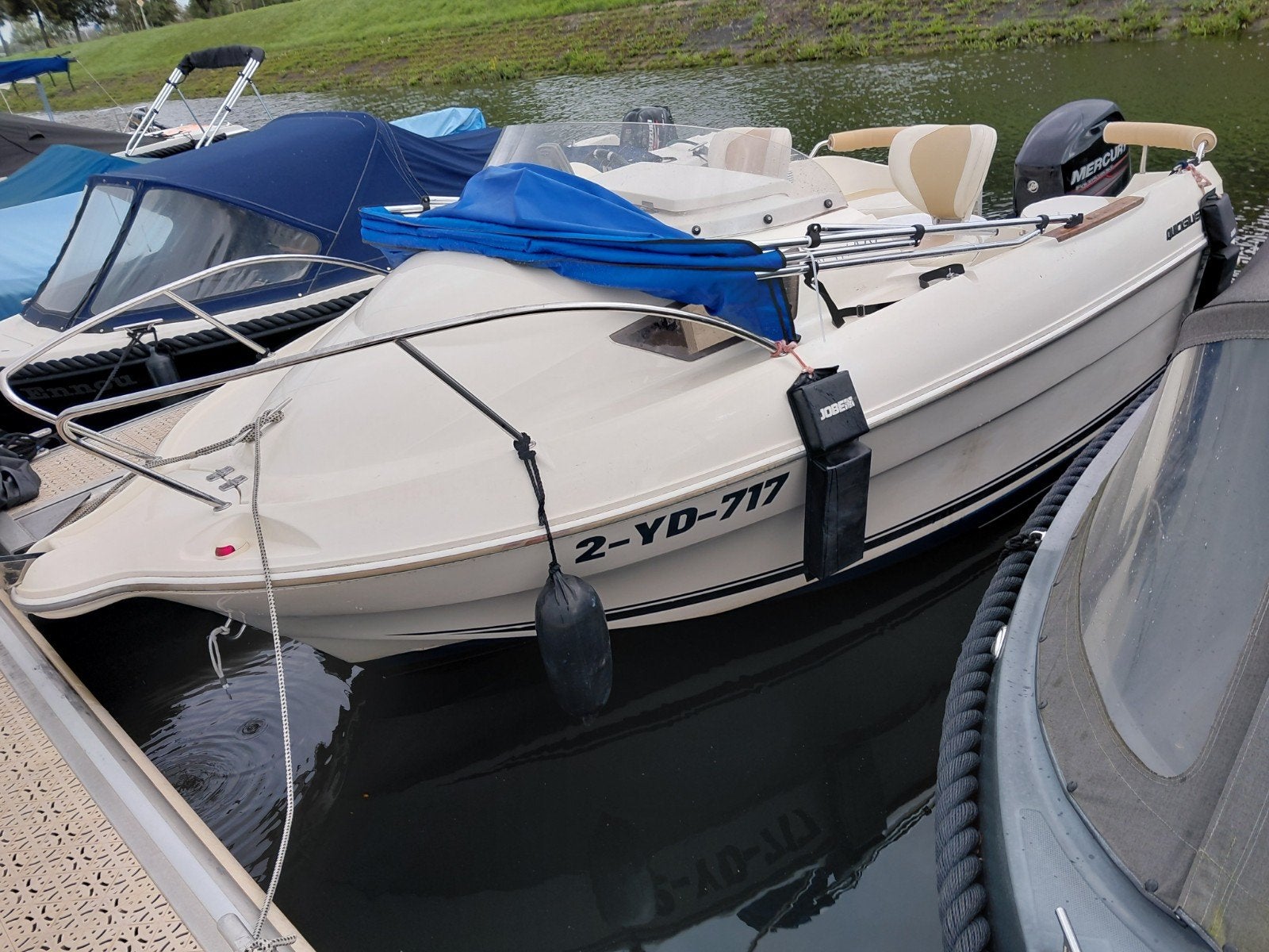 moterboot, Watersport en Boten, Benzine, Gebruikt, 5 m, Ophalen of Verzenden