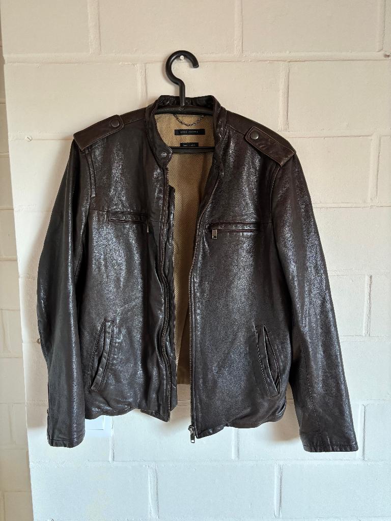 Marc Jacobs veste en cuir pour moto, Motoren, Ophalen of Verzenden, Tweedehands, Jas | leer, Marc Jacobs