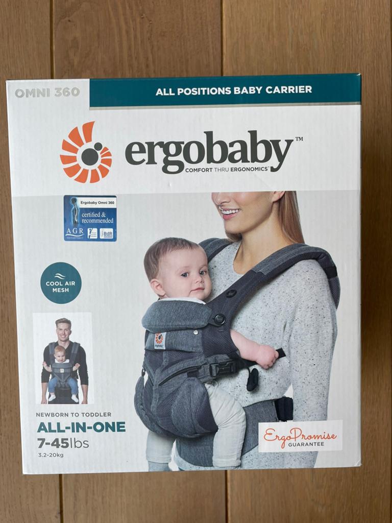 Ergobaby draagzak omni 360, Enfants & Bébés, Porte-bébés & Écharpe porte bébé, Autres marques, Porte-bébé, Comme neuf, Enlèvement