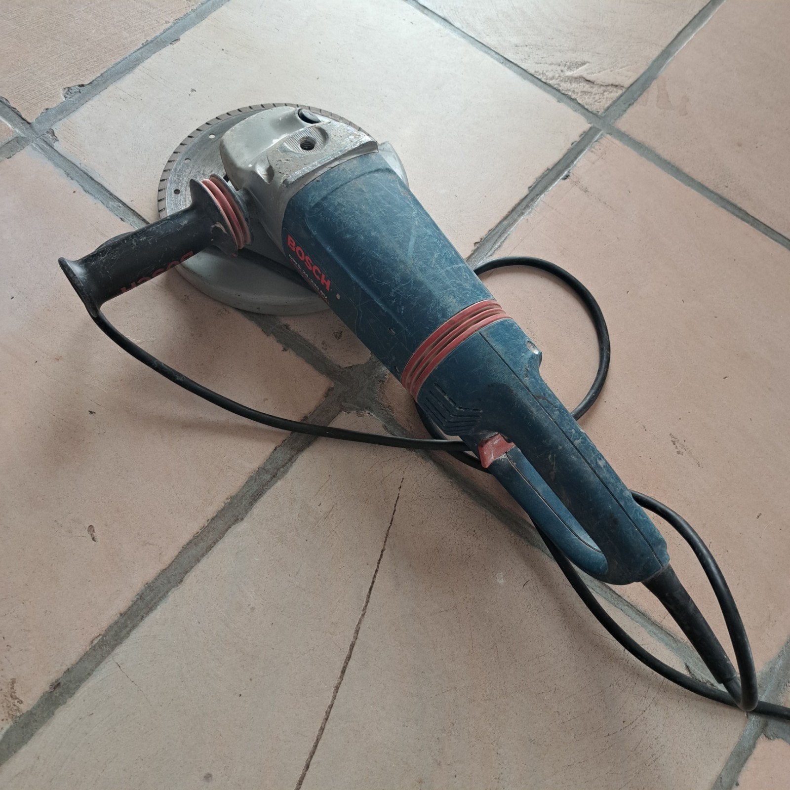 Slijpschijf bosch, Doe-het-zelf en Bouw, Gereedschap | Slijpmachines, Ophalen, Gebruikt, Haakse handslijpmachine