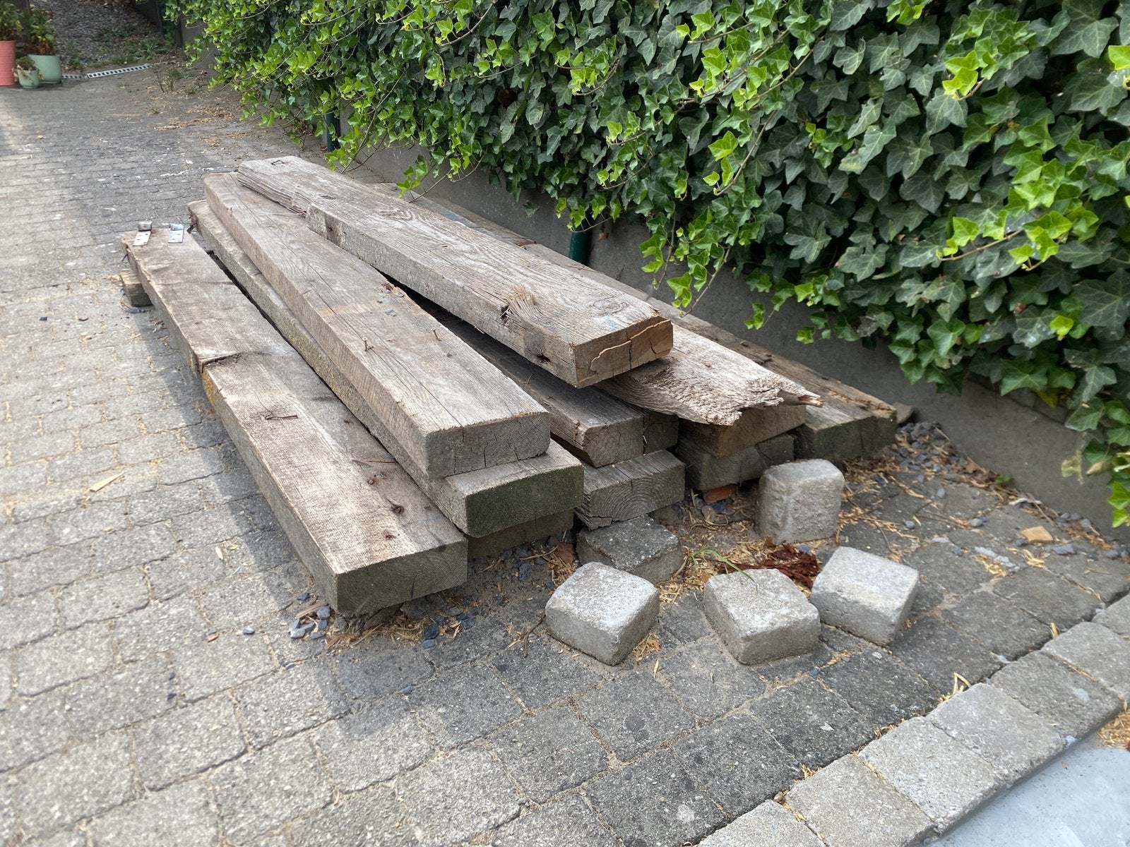 Lot brandhout (canadese baddings), Moins de 3 m³, Enlèvement, Autres essences de bois, Bûches