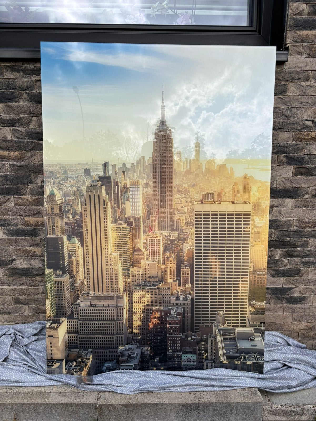 Tableau Plexi New York City ÉTAT NEUF, Enlèvement, Comme neuf, Autres matériaux