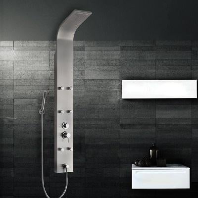 inox douchepaneel, Ophalen, Inox