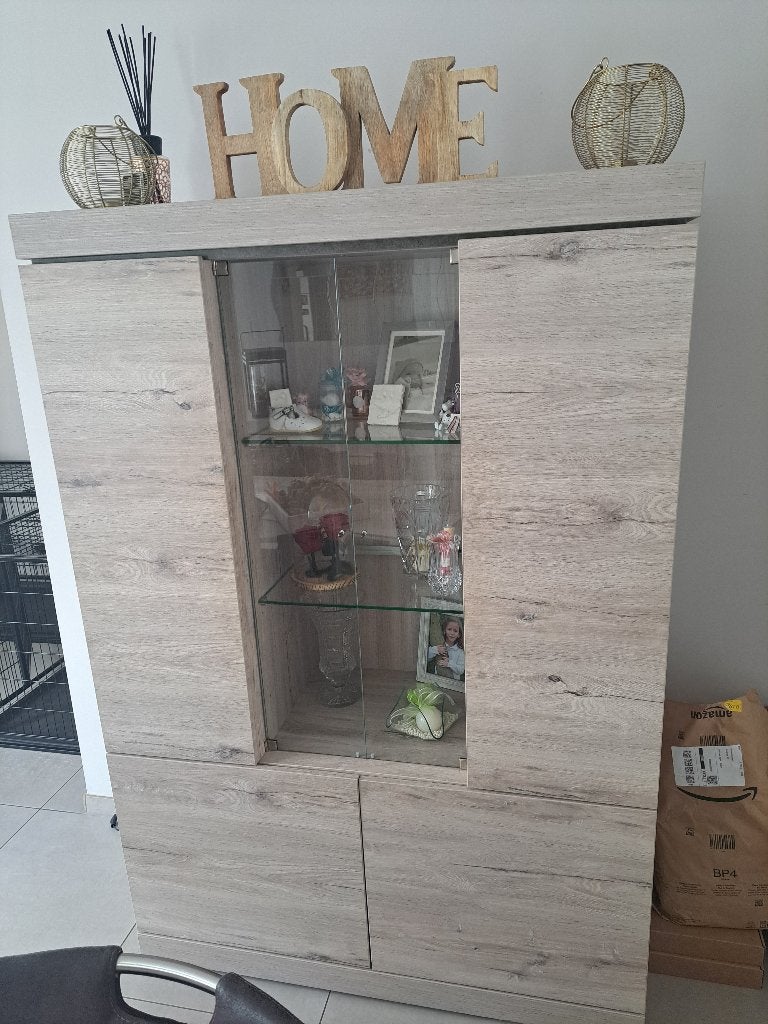 Salle à manger complète (sans les chaises) PRIX 600€., Enlèvement
