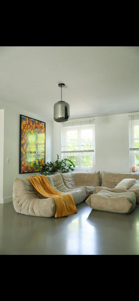Togo ligne roset beige corduroy, Ophalen