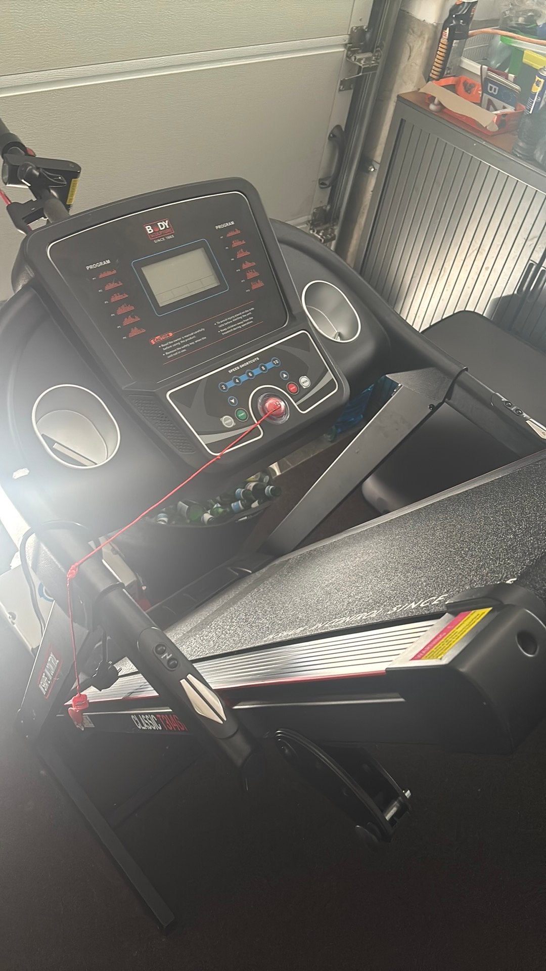 Loopband, Sport en Fitness, Ophalen, Buik, Zo goed als nieuw, Metaal