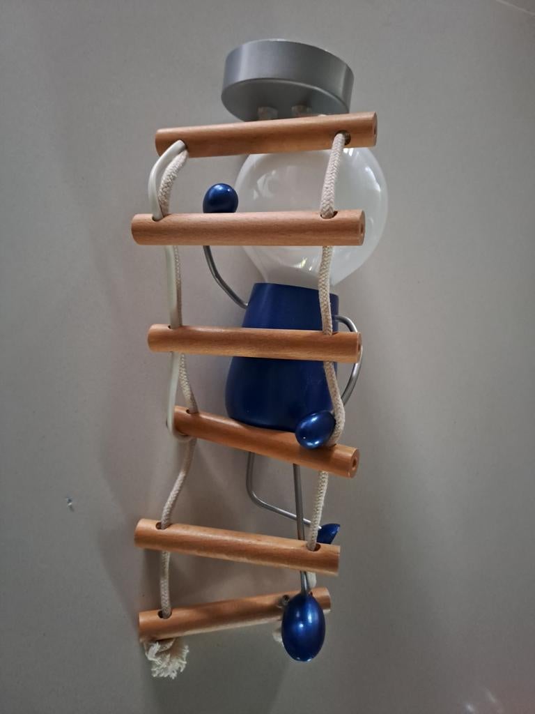 Leuke lamp aan plafond of muur. Zo goed als nieuw!, Ophalen, Lamp