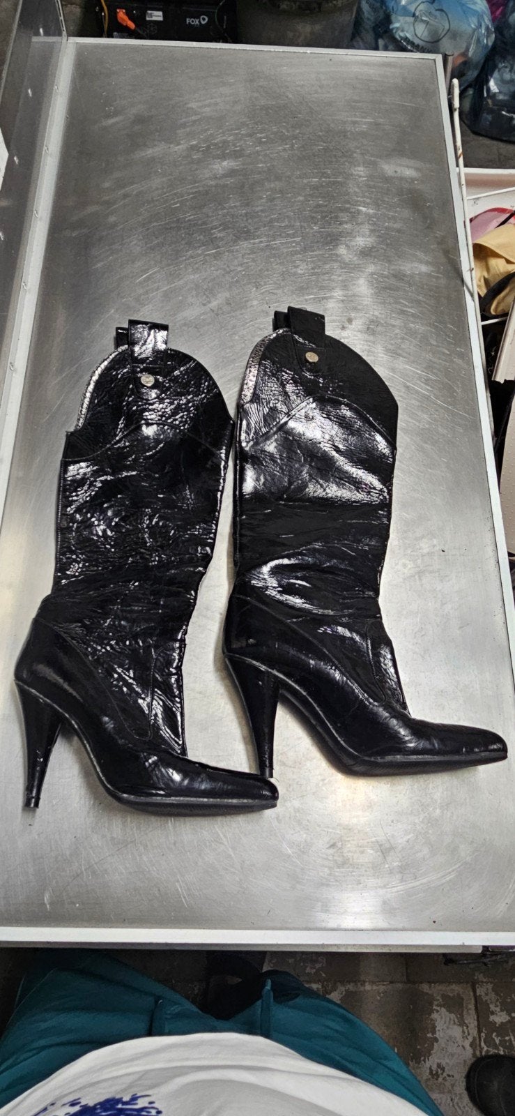 dolce gabbana lackschoenen, Hoge laarzen, Zwart, Ophalen of Verzenden, Zo goed als nieuw