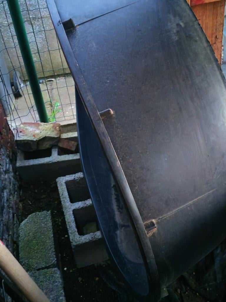 Grote zwarte ton, Tuin en Terras, Ophalen