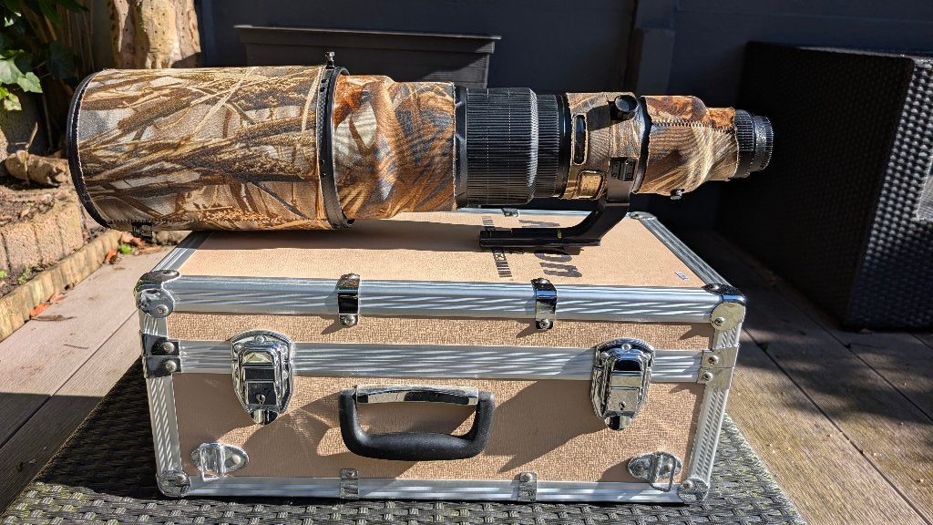 Nikon ED AF-S Nikkor 500mm f/4 D II telelens met flightcase, TV, Hi-fi & Vidéo, Photo | Lentilles & Objectifs, Enlèvement, Utilisé