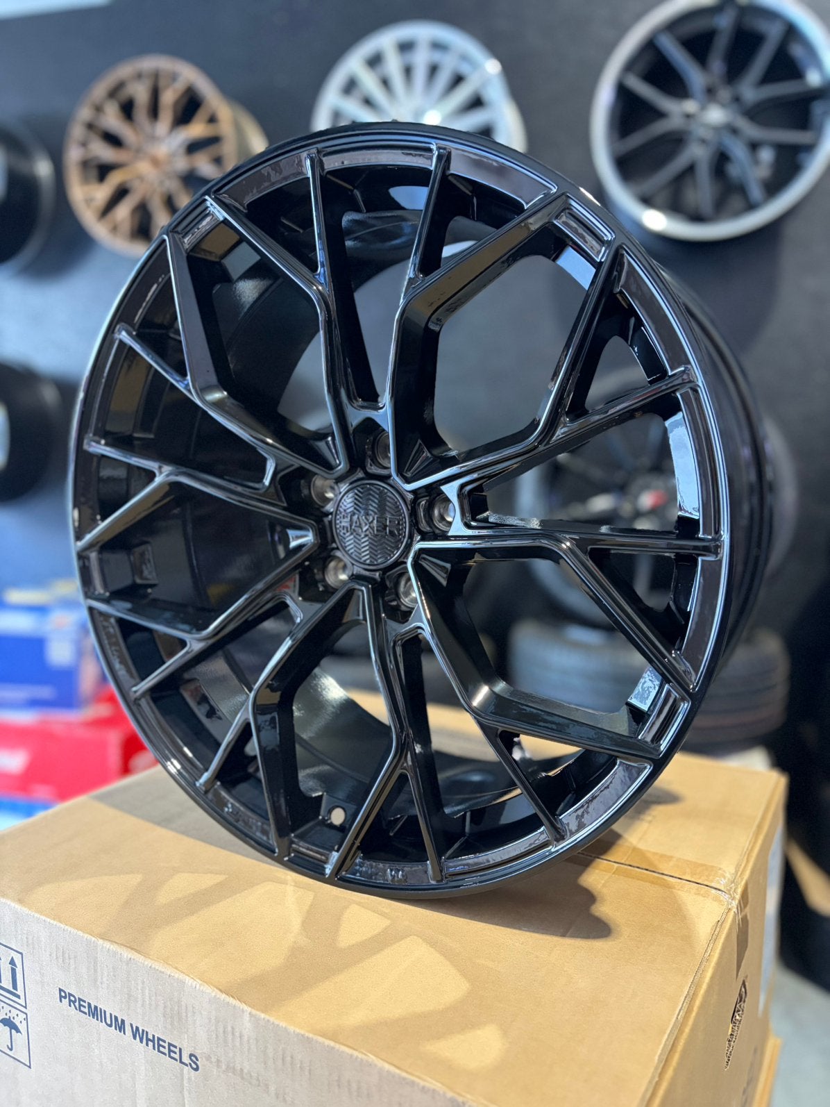 19” haxer hx041, Enlèvement