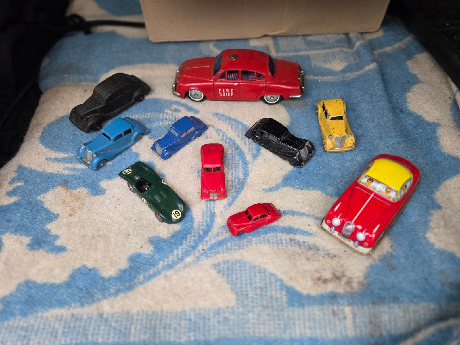 VINTAGE JAGUAR MODELLEN ALLE SCHALEN LEUKE VERZAMELING 90EUN, Ophalen of Verzenden, Gebruikt