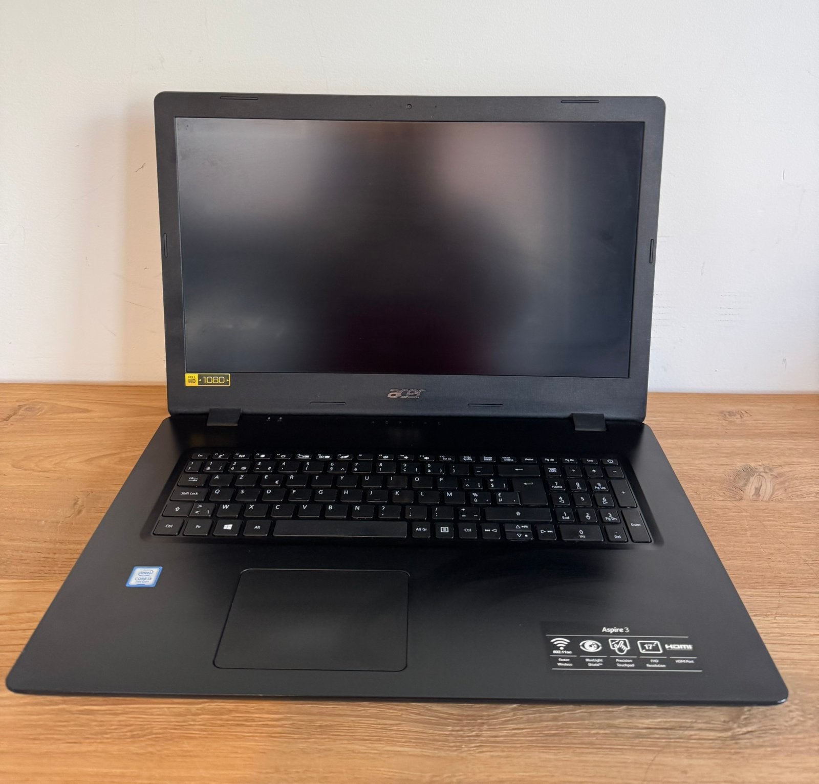 Acer Aspire 3 17,3” Full HD Laptop, Computers en Software, Windows Laptops, Ophalen of Verzenden, Zo goed als nieuw, 17 inch of meer
