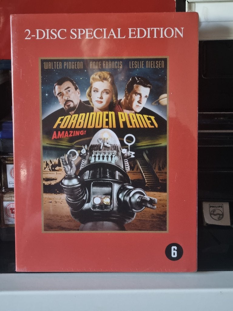 Forbidden Planet, Walter Pidgeon, Leslie Nielsen, Ophalen of Verzenden, Nieuw in verpakking, Engels, Spaans