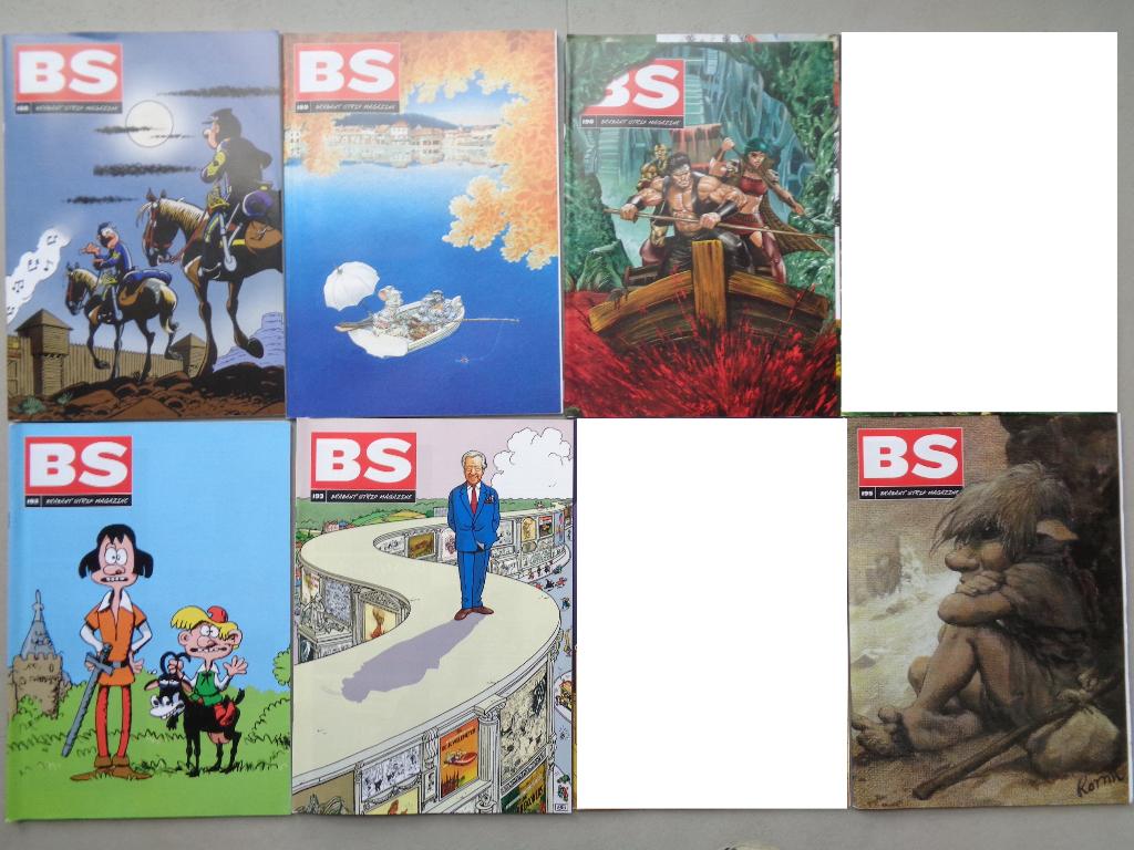 Brabant Strip Magazine - 8 nrs (188,189,190,192,193,195), Ophalen of Verzenden