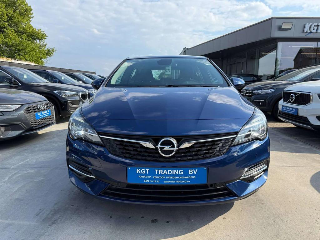 Opel Astra 1.2i 110PK 5-DEURS FULL LED CAMERA NAVIGATIE PDC, Auto's, Stof, 1199 cc, Blauw, 5 deurs