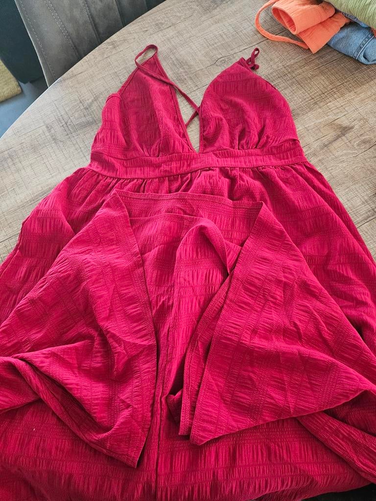 Lange bohemian jurk maat L, Ophalen, Maat 42/44 (L)