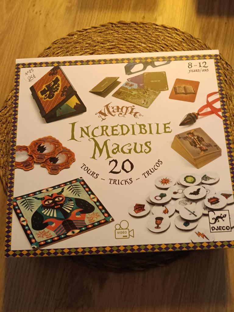 Jeu de magie Djeco, Enlèvement ou Envoi