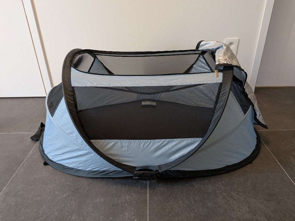 boîte pour bébés deryan/tente pour bébé avec sac et tapis, Enfants & Bébés, Enlèvement, Comme neuf, Rectangulaire, Tapis de parc