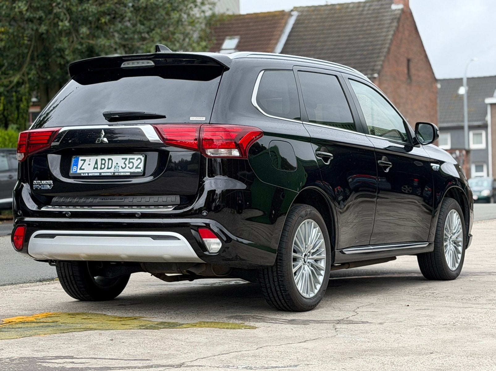 Mitsibushi Outlander 2.4 Plugin-2021-55000km-Garantie, Auto's, Automaat, Outlander, Euro 6, Bedrijf